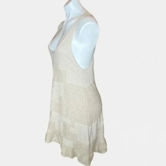 - Knitted&Knotted knit patchwork tank top - Picture 2 of 11